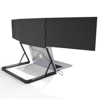 Everline™ Horizon: Portable Triple-Screen Monitor (15.5" Full HD)
