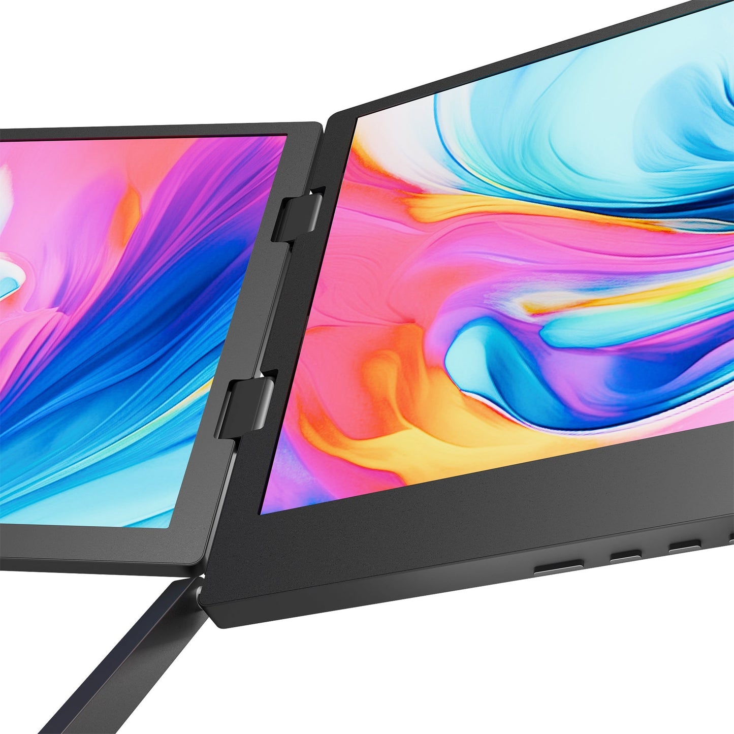 Everline™ Horizon: Portable Triple-Screen Monitor (15.5" Full HD)